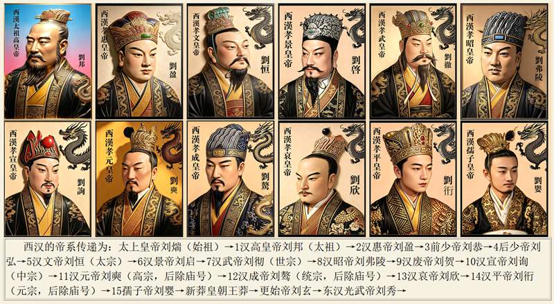 西汉末年的皇帝传承专题集